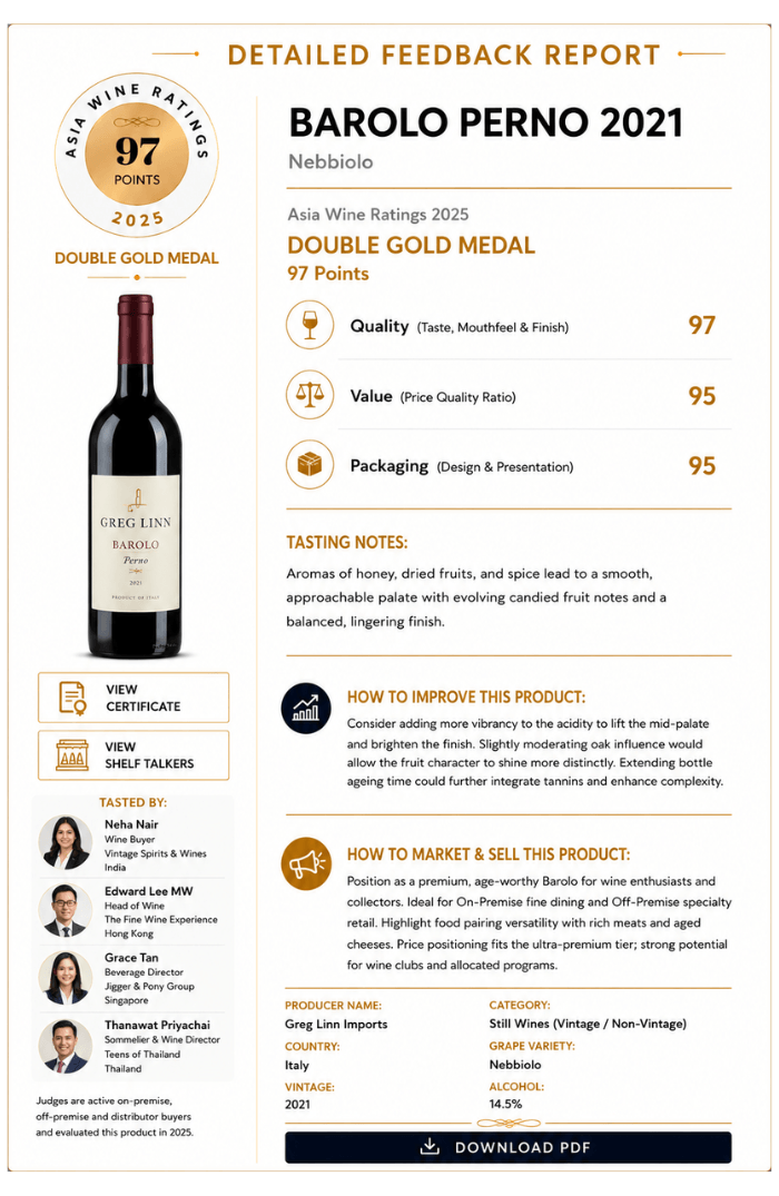 Asia Wine Ratings